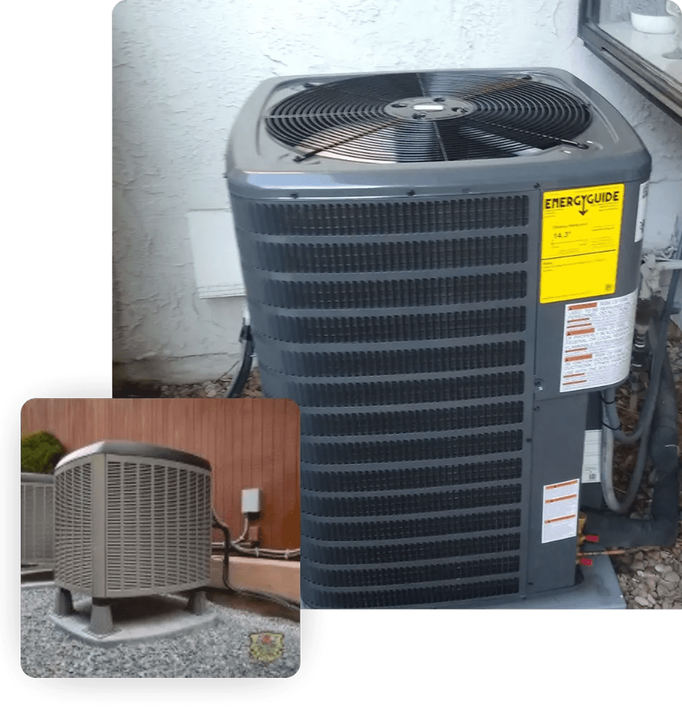 Outdoor air conditioning units