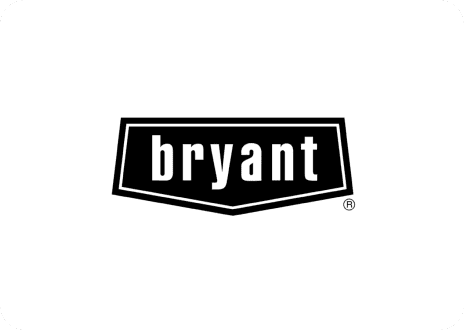 Black Bryant emblem on white background